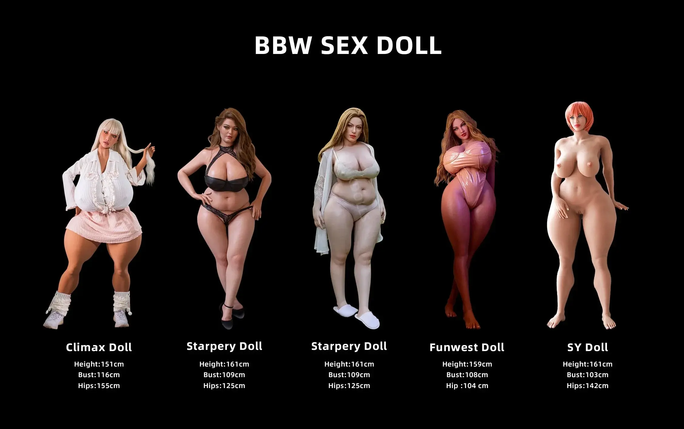 BBW Sex Doll Spotlight 2025: The Curviest, Most Realistic Models from YourDoll That’ll Wreck Your World