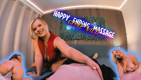 Anja Amelia's Happy Ending Massage Gone Wild