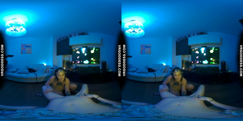 Brille Giving Sexy Striptease Lapdance With Pussy Licking Dildo For Ingrida Pov - Image 7