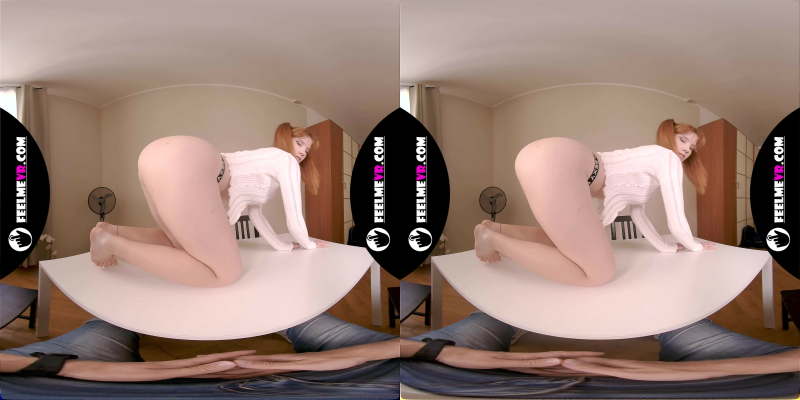Vladislava Redhead Teen VR Striptease Sensation - Image 4