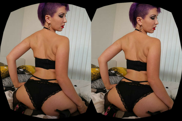 Lily McCoy in Intense VR Pussy Play - Image 1