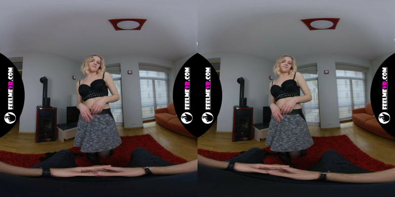 Leyla First Time Ever Naked Shy Striptease - Image 2