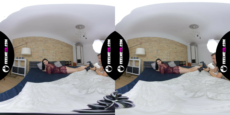 Zhane Sexy Busty Babe Nude Photosession Backstage - Image 2