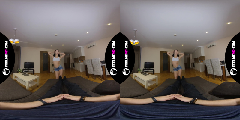 Natasha Shows Her Big Pussy In Professional Lapdance VR180 - Image 1