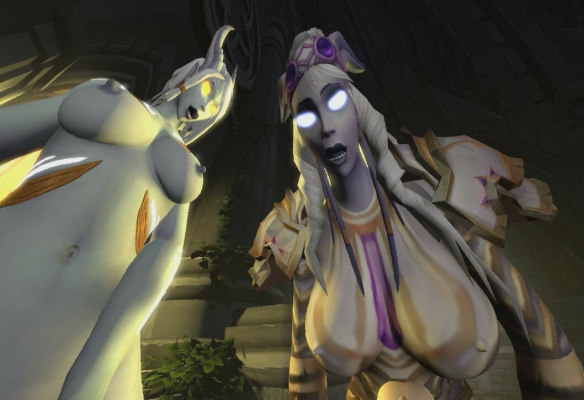 Draenei Futanari Altar Passion in 4K VR - Image 4