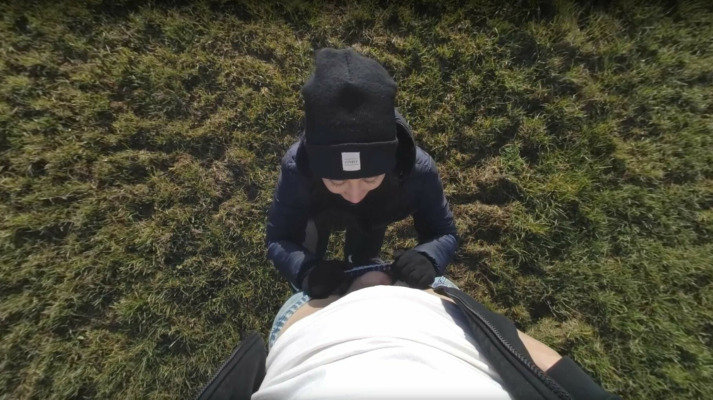 Paula Shy Wild Blowjob Adventure Outdoors - Image 2