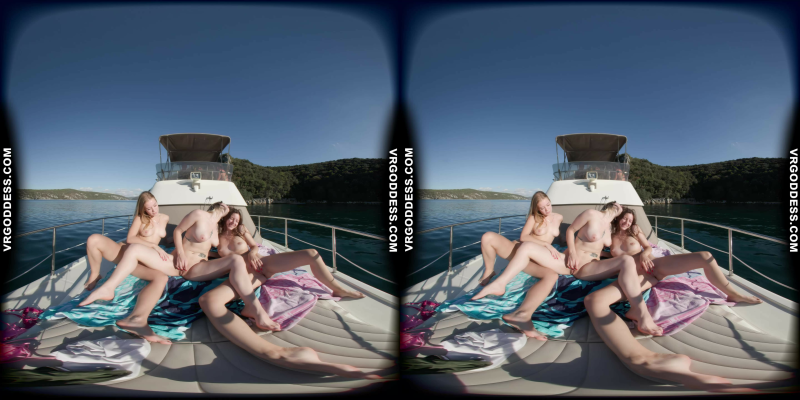 Lesbian Yacht Afternoon On Vacation In Italy With Kristina Emmux And Rebeka Ruby - Image 2