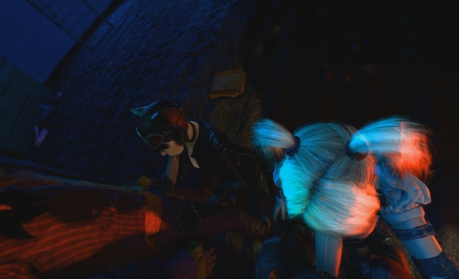 Harley Quinn and Catwoman in Fierce XXX Clash - Image 3