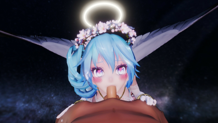 Hatsune Miku Angelic Blowjob XXX Parody - Image 5