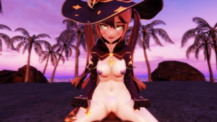 Genshin Impact - Mona beach Sunset Ride (A XXX Parody) - Image 3
