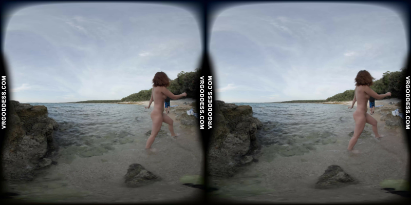 Mira's Tropical Beach Solo Tease in 8K VR - Image 10