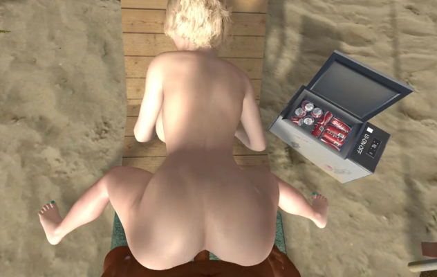 Beachside Deckchair Passion in 3D VR - Image 4