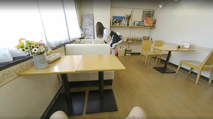 3DVR Restaurant 4 - Mirei Aika P1 - Image 5