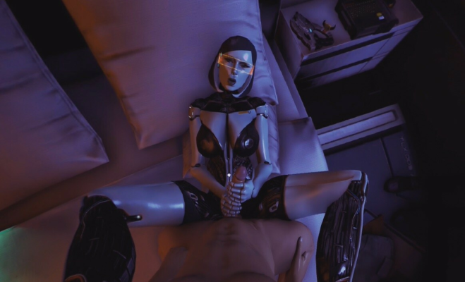 Mass Effect Edi VR Parody: Sci-Fi Passion - Image 4