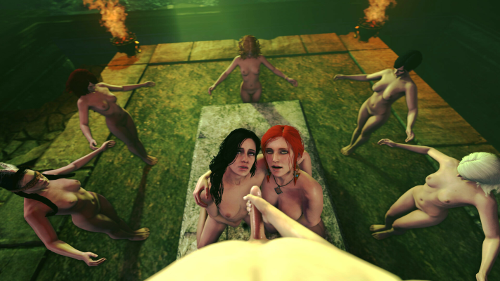 Witcher Yule Ritual XXX Parody with Triss - Image 3