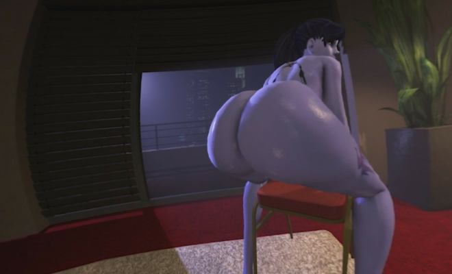 Widowmaker Overwatch Booty Clap XXX Parody - Image 2
