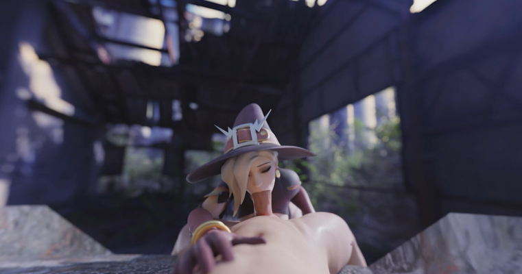 Mercy POV Deepthroat Thrill in 3D VR - Image 2