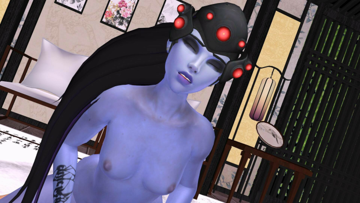 Widowmaker Overwatch Reverse Riding Hot Parody - Image 2