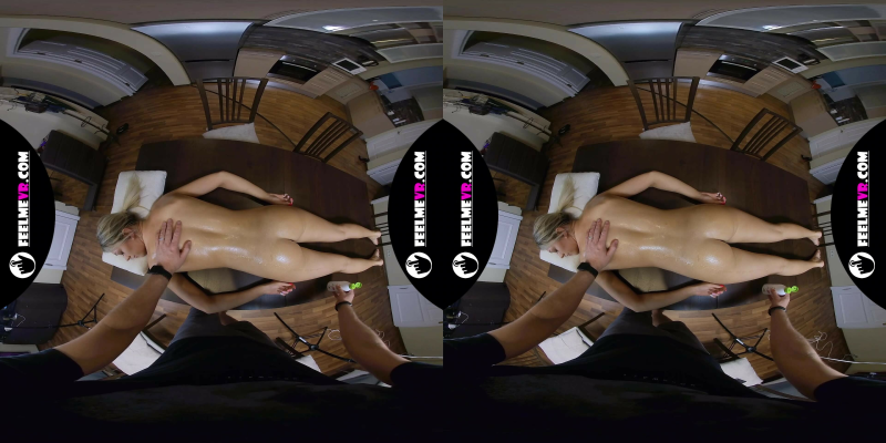 Tiffany Pussy And Tits 3D 180vr Oiled Massage - Image 2
