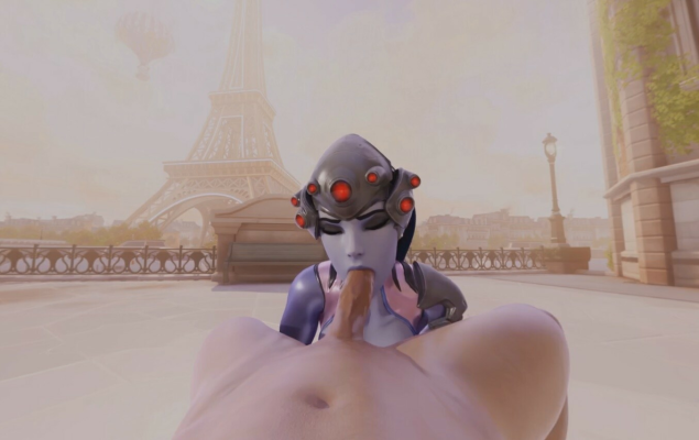 Widowmaker Blowjob Parody in Stunning 4K - Image 5